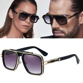 2022 Moda Klasik Metal LXN-EVO Tarzı Degrade Pilot Güneş Gözlüğü Erkekler Kadınlar Vintage Marka Tasarım güneş gözlüğü unisex oculos