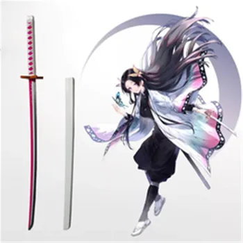 Cosplay Anime iblis avcısı Kılıç PU Kılıç Prop Kimetsu hiçbir Yaiba Kochou Kanae Satoman Tanjiro 104cm PU Silah Prop Katana