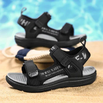 Yaz çocuk sandaletleri Nefes Erkek Sandalet Yumuşak Rahat çocuk ayakkabıları Açık Plaj Kızlar Hafif Terlik