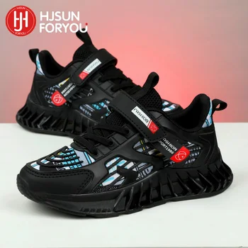 2023 Moda Çocuk Sneakers Nefes Örgü Erkek rahat ayakkabılar Spor Koşu Çocuk Ayakkabı Hafif Tatlı Kızlar Açık Ayakkabı