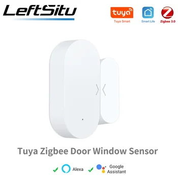 Tuya Zigbee Kapı Sensörü Akıllı Ev için Bir hırsız alarmı Otomasyon Uzaktan Kumanda Alexa Google Ev ile Çalışmak var SmartLife