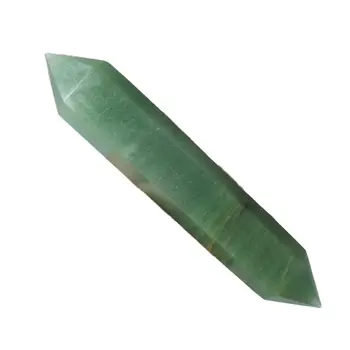2 adet Doğal yeşil yeşim kristal bar kuvars ham taş taşlama dikilitaş lingqi şifa toptan fiyat