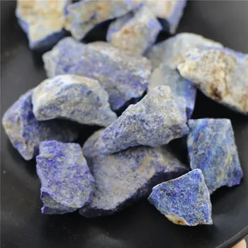 100g Doğal Lasurite Taş Kristal Şifa Mineral Kaba Cevher Kaya Reiki Koleksiyon Numune Ev Dekorasyon İçin Kullanılabilir