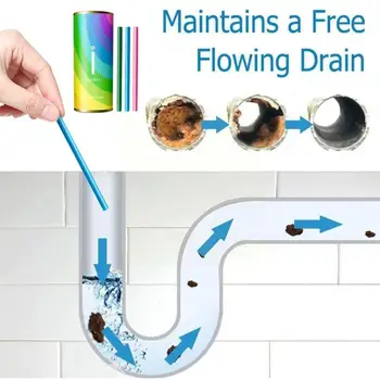 Mutfak Lavabo Kanalizasyon Temizleme Yağı Dekontaminasyon Tuvalet Küvet Boru Temizleme Çubukları Kanalizasyon tahliye temizleyici Mutfak Aksesuarları