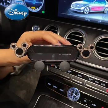 Disney Mickey Mouse araba cep telefonu tutacağı Artefakt Sevimli Çok fonksiyonlu Araba Evrensel Cep telefonu tutacağı Navigasyon Standı
